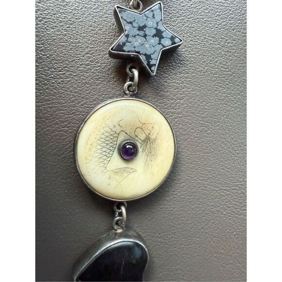 Epic the dreamer Sterling bracelet with mermaid - Picture 3 of 7